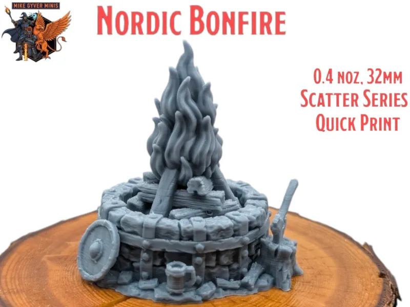 Nordic Bonfire - MGM Print-Ready Mini