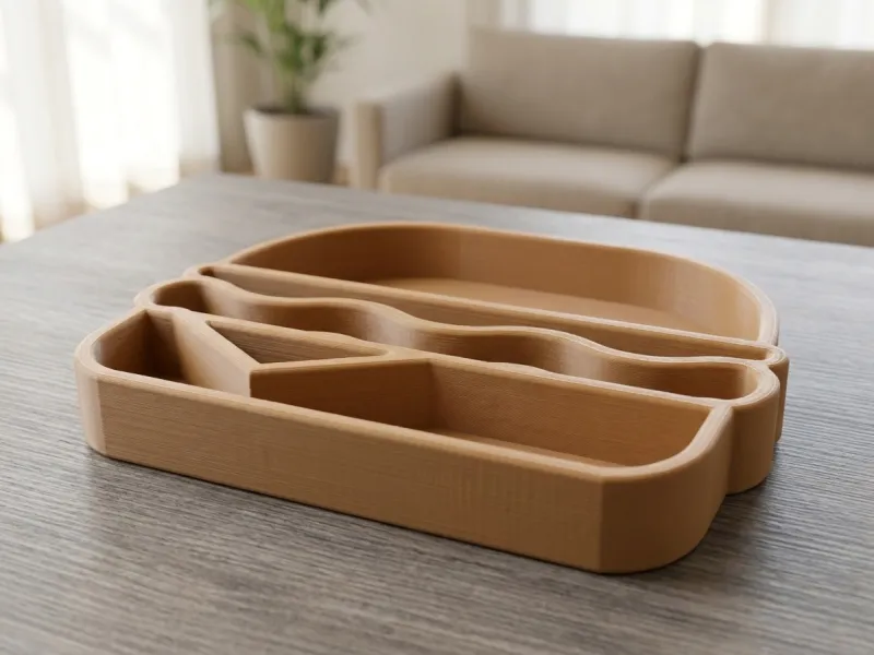 Burger Shaped Snack Tray