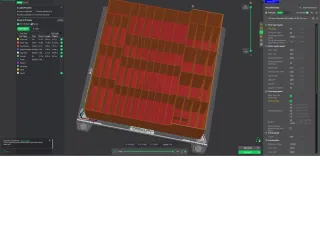 Craft Shelf unit with 59 slots
