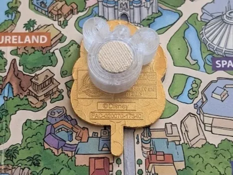 Mickey-Shaped Magnetic Disney Pin Backs