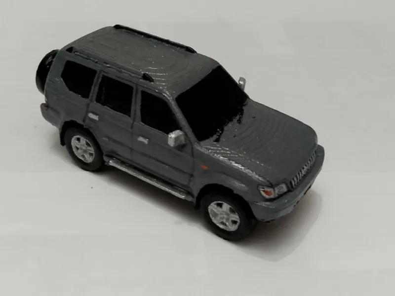 Toyota Land Cruiser Prado 2000 - Modelo a escala 4x4 imprimible en 3D