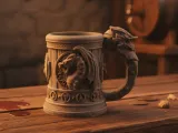 Jarra de cerveza de dragón-0