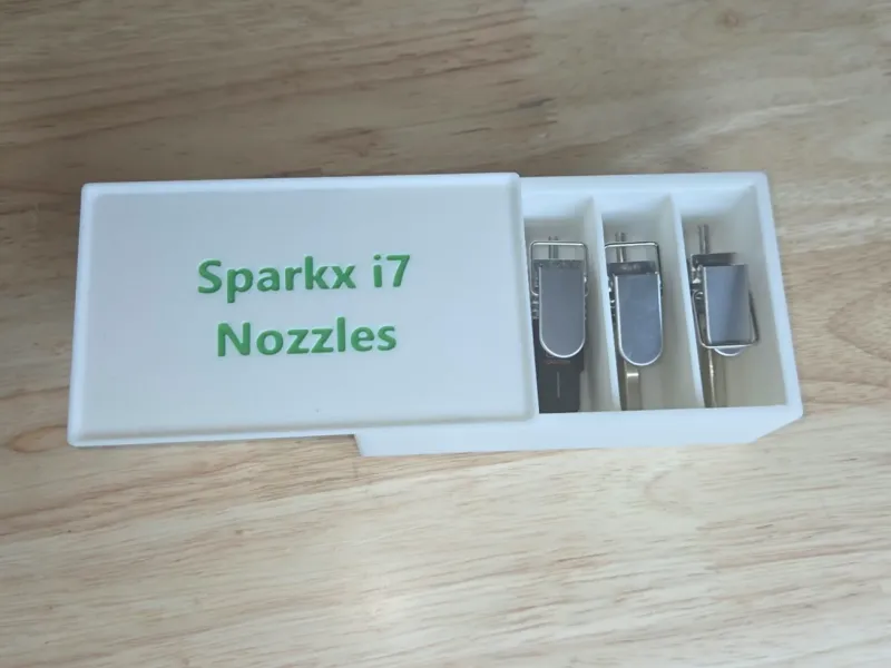 Sparkx i7 노즐 슬라이딩 리드 노즐 박스
