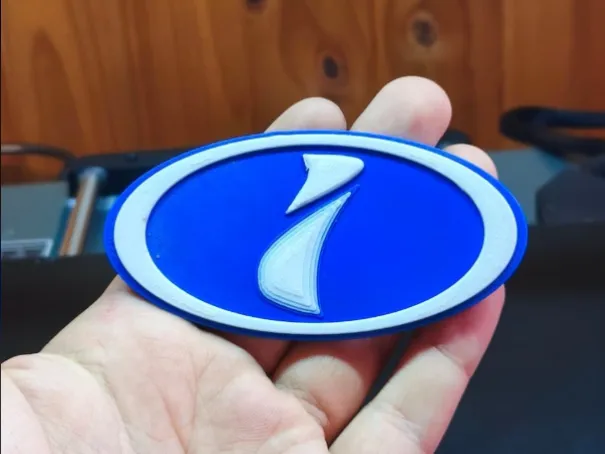 3D-эмблема JDM Impreza "i" - Спортивный значок Subaru (STL)