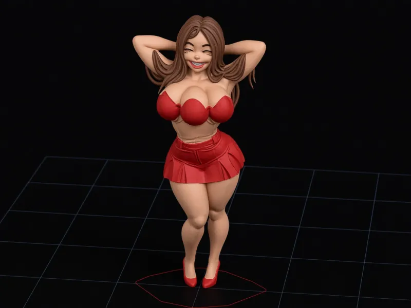 three tits sexy figure 