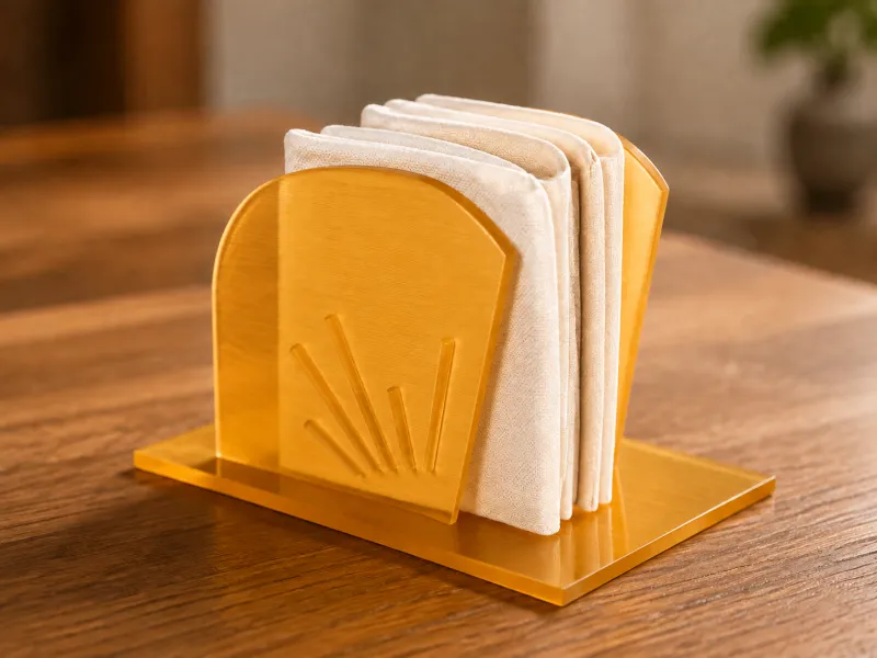 Ginkgo Fan Napkin Holder