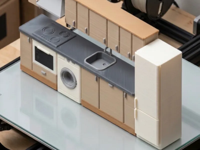 miniature kitchen