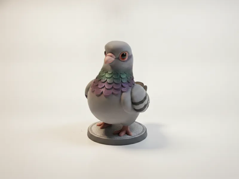 Cute Pigeon Standing