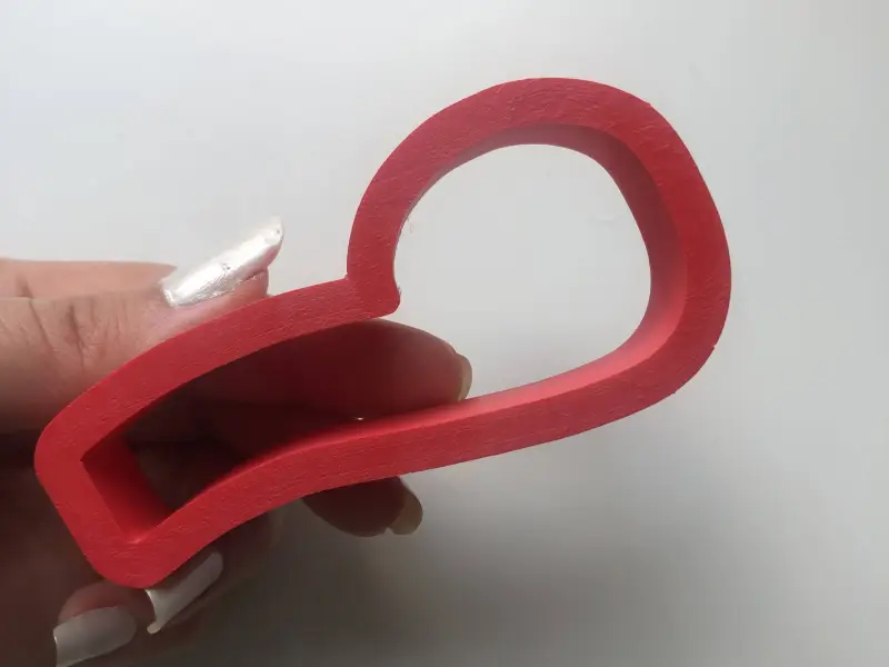 Measuring tape cookie cutter