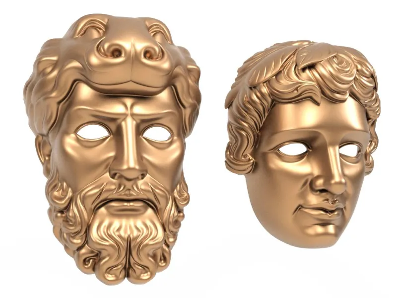 Greek Masks 4