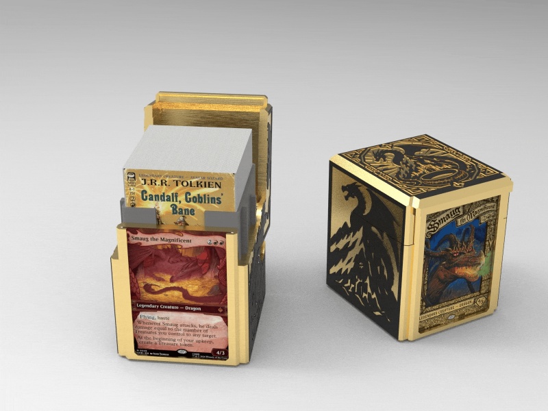 Deck Box Commander MTG EDH - The hobbit