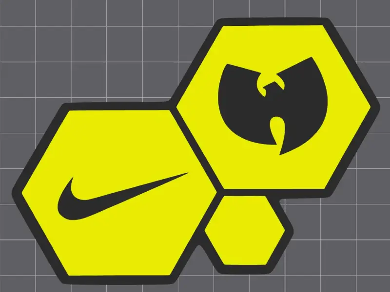 Ape con logo Wu-Tang Clan Nike