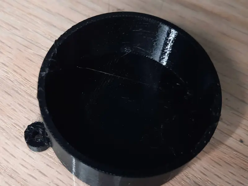步枪瞄准镜镜片端防尘盖