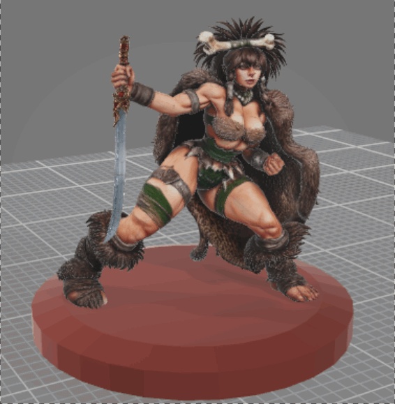 Female Barbarian Warrior