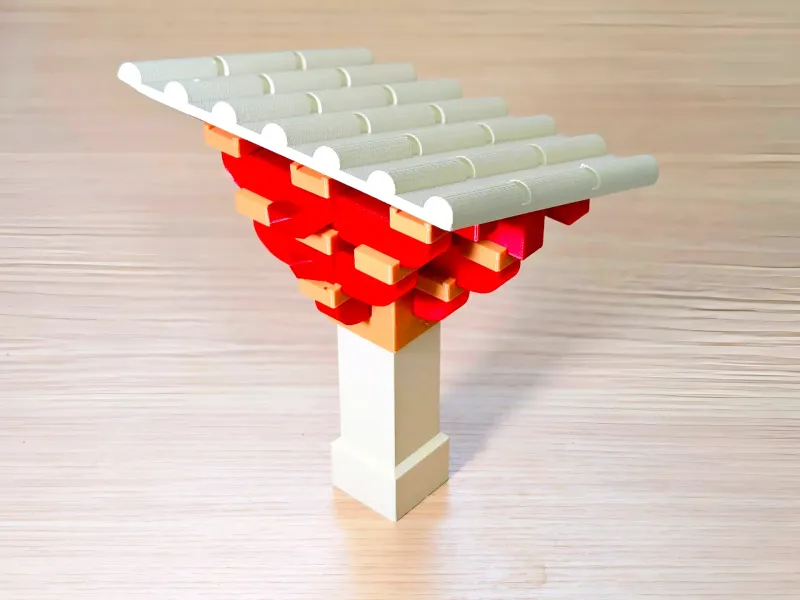 Modelo de ensamblaje de Dougong