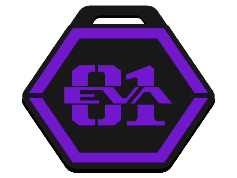 Llavero de Eva 01 v2