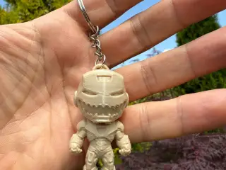 Keychain Venom Iron Man Armo