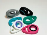 Spinning Fidget Keychain-0