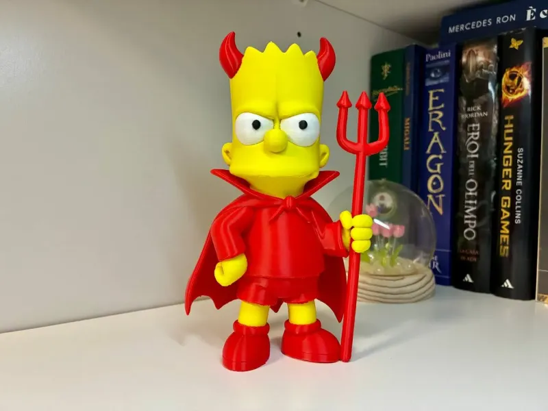 Bart Simpson devil