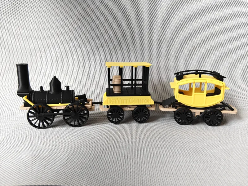 Dewitt Clinton locomotive 1:48 kit card