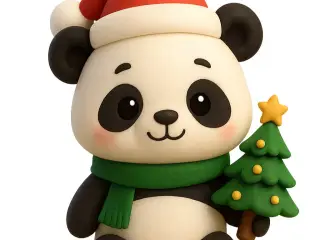 panda noel