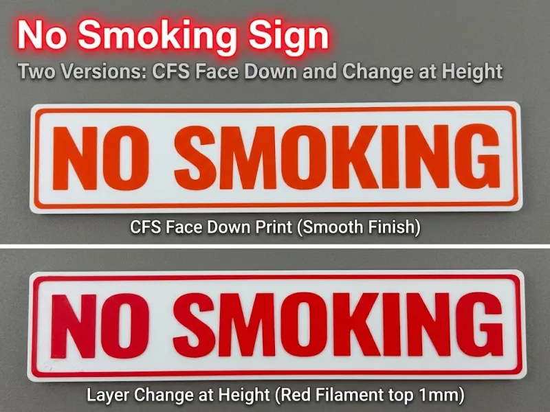 No Smoking Sign