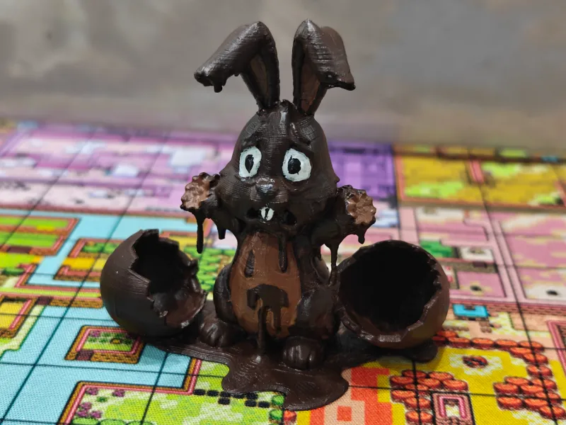 Melting Easter Bunny