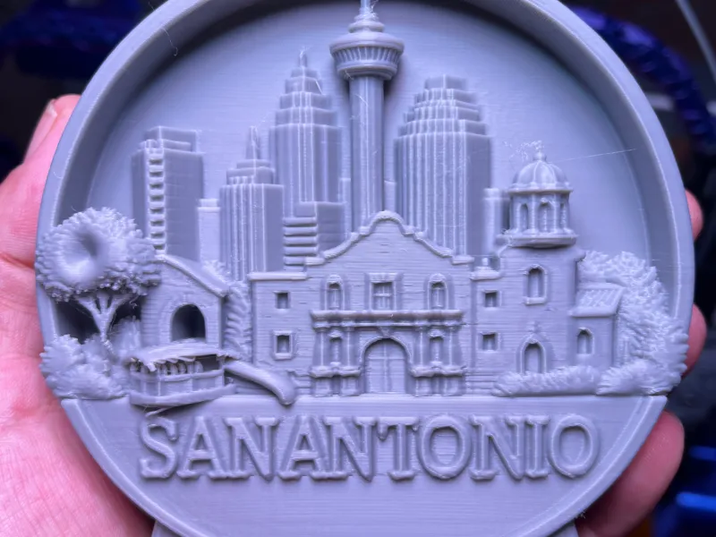 San Antonio Scene skyline