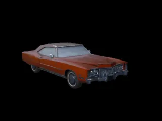 Cadillac clasico perfecto para pintar a mano