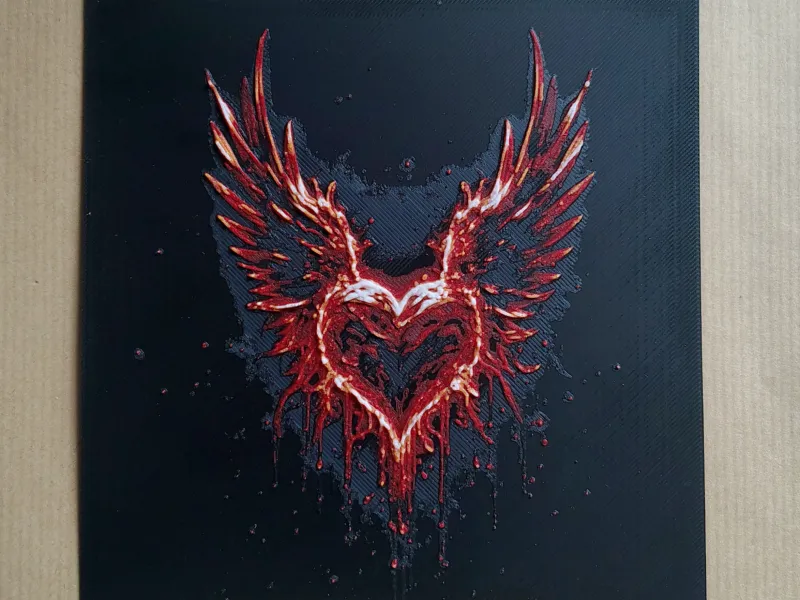 Winged Heart HueForge