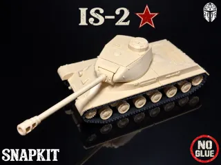 IS-2 Soviet Heavy Tank Snapkit Edition
