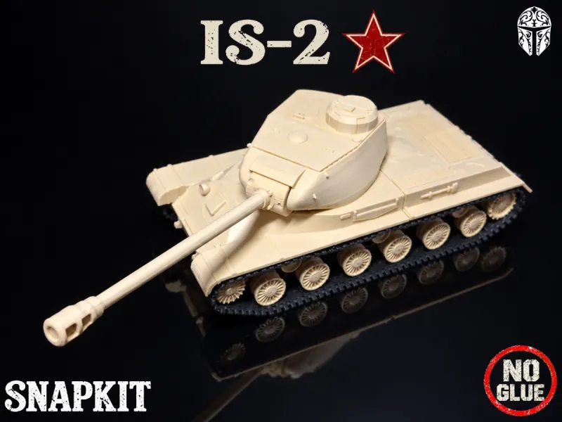 IS-2 Soviet Heavy Tank Snapkit Edition