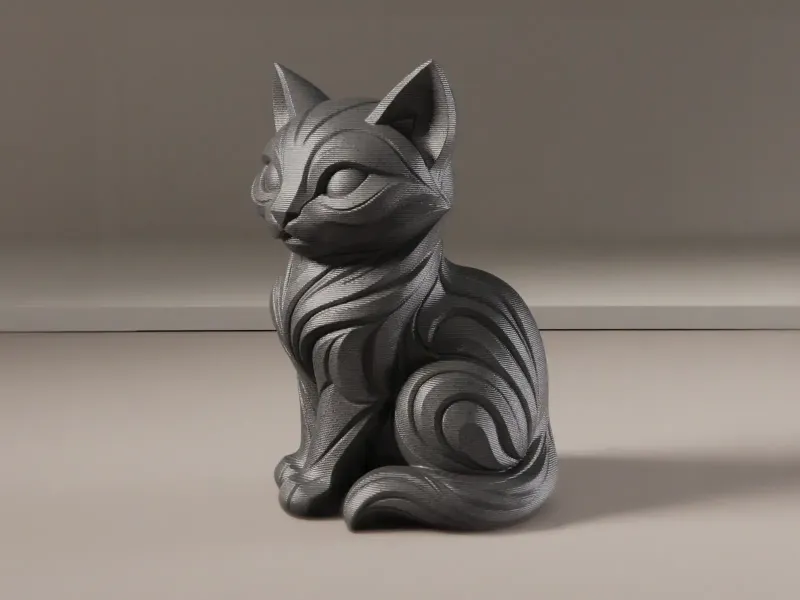 Kitten figurine