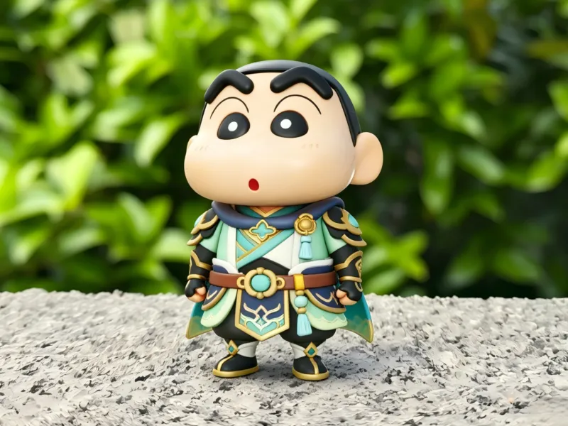 Genshin Impact x Crayon Shin-chan
