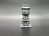 Medieval Watchtower Mini Terrain - RPG Terrain DnD-0