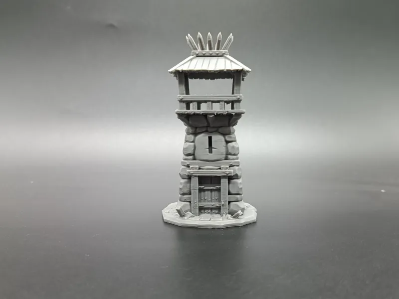 Mittelalterlicher Wachturm Mini-Gelände - RPG-Gelände DnD