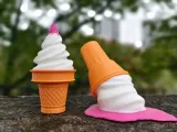 Two ice cream model decorations-0