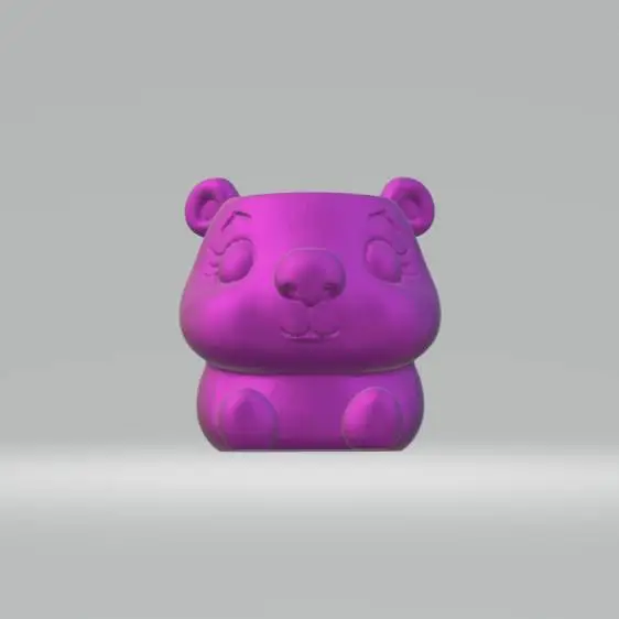 Capybara pot, for cacti or succulents
