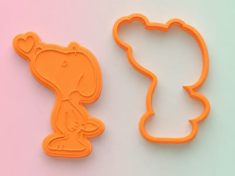 Snoopy cookie cutter