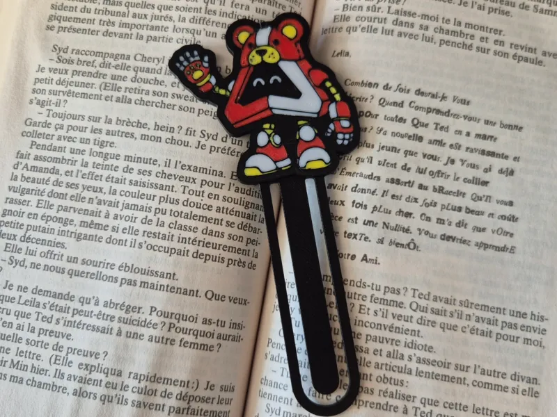 Creality Bear Bookmark