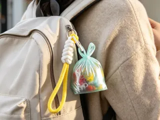 透明塑料袋挂件