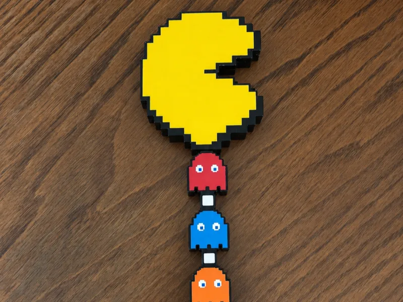Baguette de carte de crédit Pac-Man