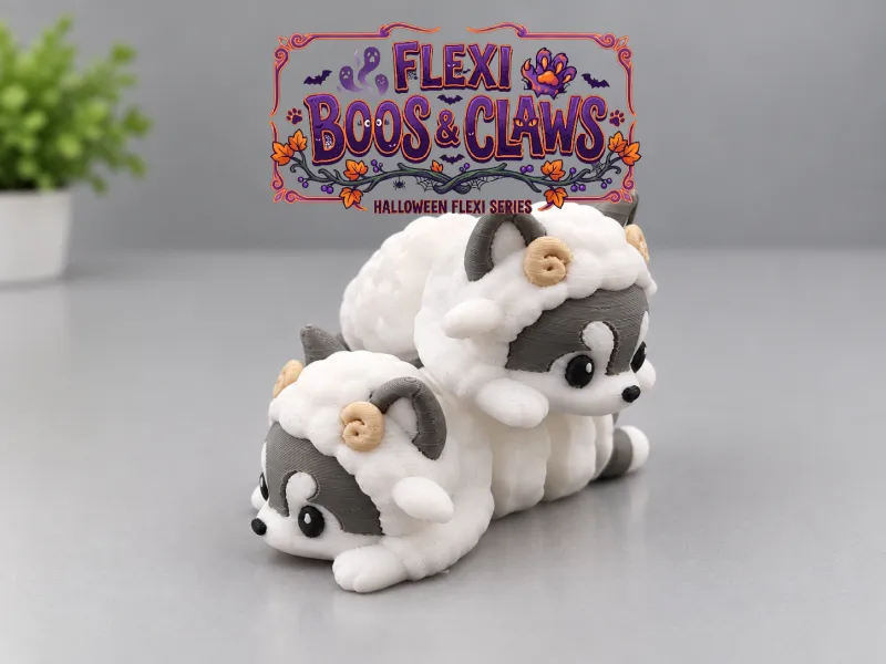 Lobo em Pele de Ovelha Flexi - Flexi Boos & Claws