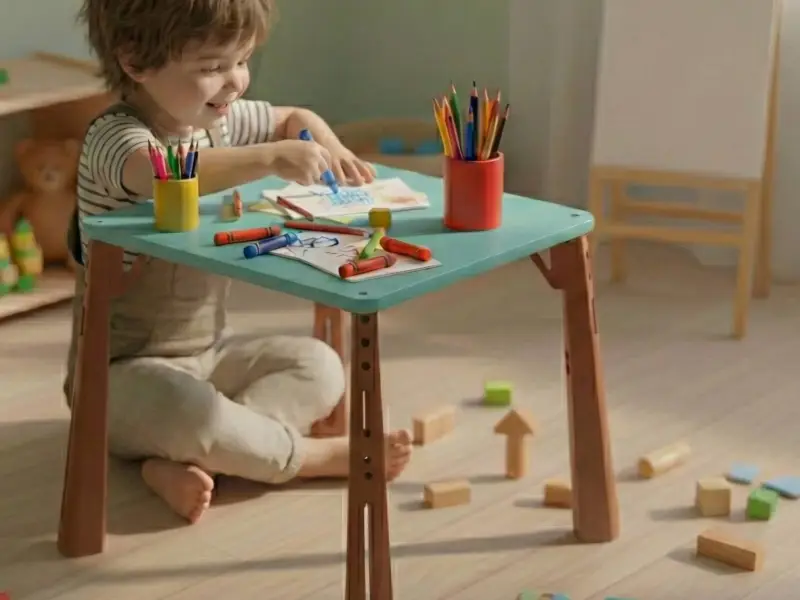 The Perfect Little Table: Sturdy and Practical Child's Table