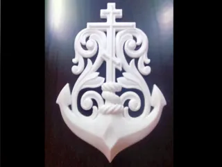 Ancora Croce - Decorazione Nautica