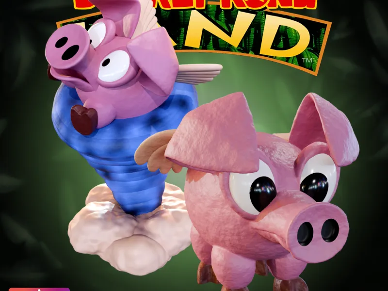 Donkey Kong Land Hogwash and Swirlwinds