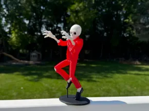 MJ Thriller Skeleton