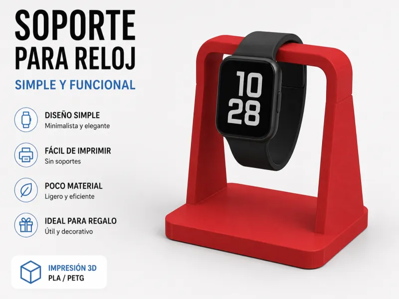 Minimal Universal Watch Stand/Soporte para relojes universal