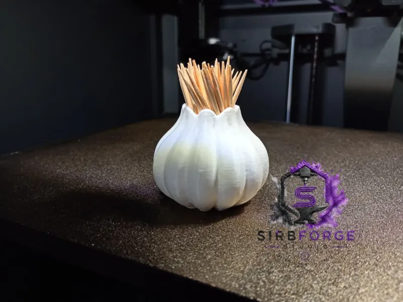 🧄 Garlic Toothpick Holder 🧄