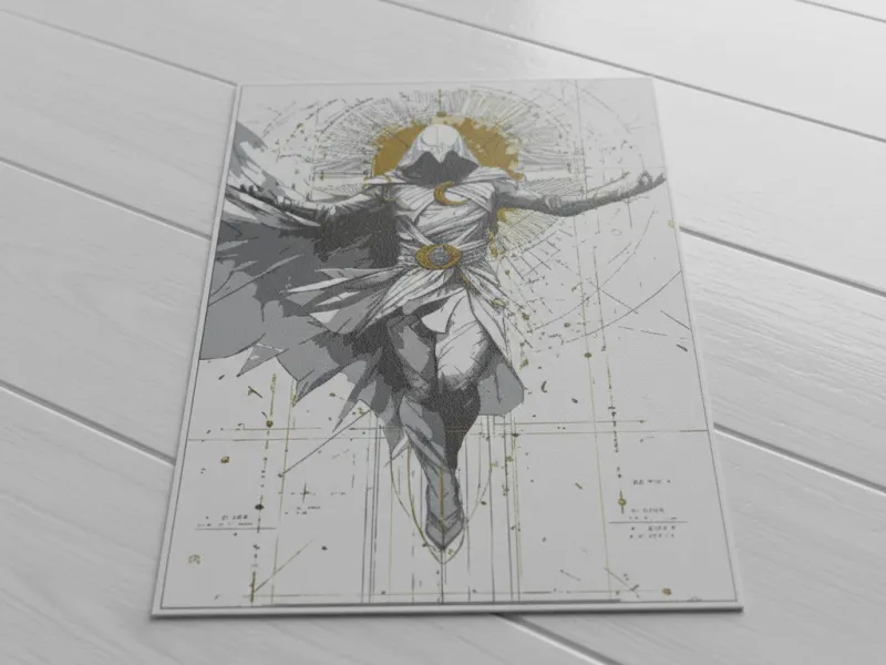 月骑士墙饰 (Moonknight)